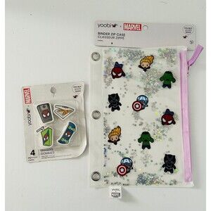 Spider-man Marvel Pencil Bag and Erasers Bundle new
